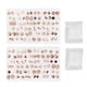 thumbnail image 2 of Juego de aretes 72 pares de aretes dorados Juego de aretes Exquisito plástico liviano para exteriores para mujeres Anggrek Otros, 2 of 8