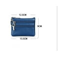 thumbnail image 3 of GASTROPOD Womens Wallet Small Womens Wallet Faux Leather Card Holder for Women with Keychain Blue, 3 of 4
