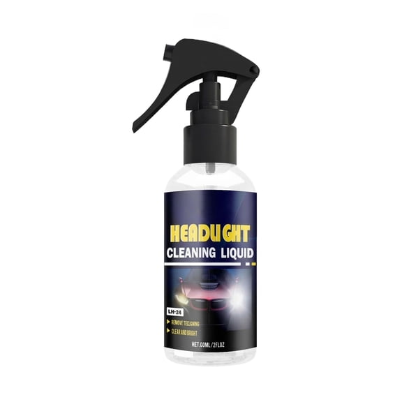 Headlight Scratch Remover 60ml Car Headlight Restoration Liquid Yellowing Oxidation Removal Tool
