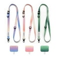 thumbnail image 6 of Ringke Strap [Holder Link Snap Hook Lanyard] Strap Adjustable Sturdy Universal Neck Strap Compatible with Most Smartphone without Tool - Aurora, 6 of 11