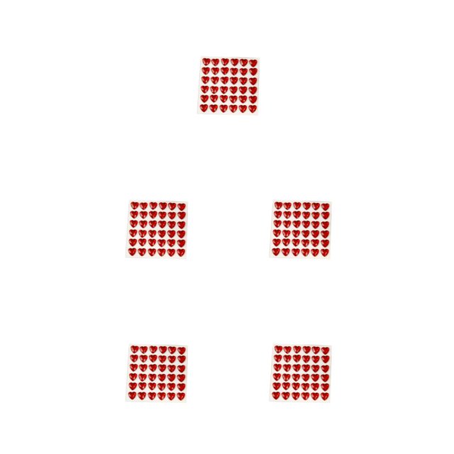 Monstrate 10 hojas de pegatinas de joyas, decoraciones de manos, calcomanías acrílicas, pegatinas tridimensionales para uñas, refrigerador, Type2 NO2