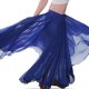 thumbnail image 1 of Longitud de Falda 85cm Falda de Danza del Vientre Azul Joya Disfraz de Danza del Vientre Damas Gasa Gran Swing Falda Larga Festival Use, 1 of 5