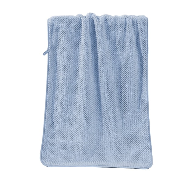 Toalla extragrande de 75 x 35 cm, suave y absorbente, ideal para secar el cuerpo. Toalla ligera, portátil y de secado rápido para el hogar, el baño, los viajes y el gimnasio.