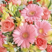 Keep Unique Paper Luncheon Decoupage Napkins Gerbera Daisy Flower, 20/Pack