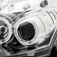 thumbnail image 7 of Spec-D Tuning Twin Halo LED Chrome Housing Clear Lens Projector Headlights Compatible with 2003-2007 Infiniti G35 2 Door Coupe With HID System Headlights, Left + Right Pair Headlamps Assembly, 7 of 7
