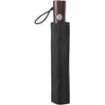 thumbnail image 2 of totes Automatic Open Wooden Handle Umbrella, Black - 7325, 2 of 3