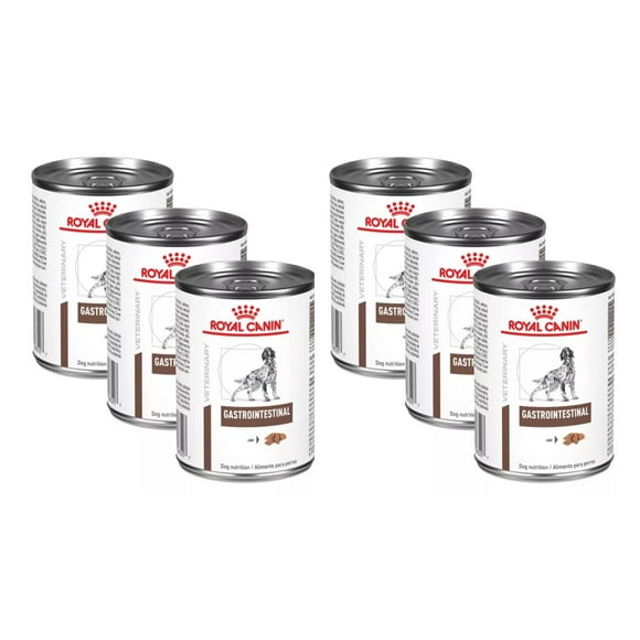 Alimento para perro Royal Canin Gastrointestinal high energy 385 gr Paquete de 6 latas
