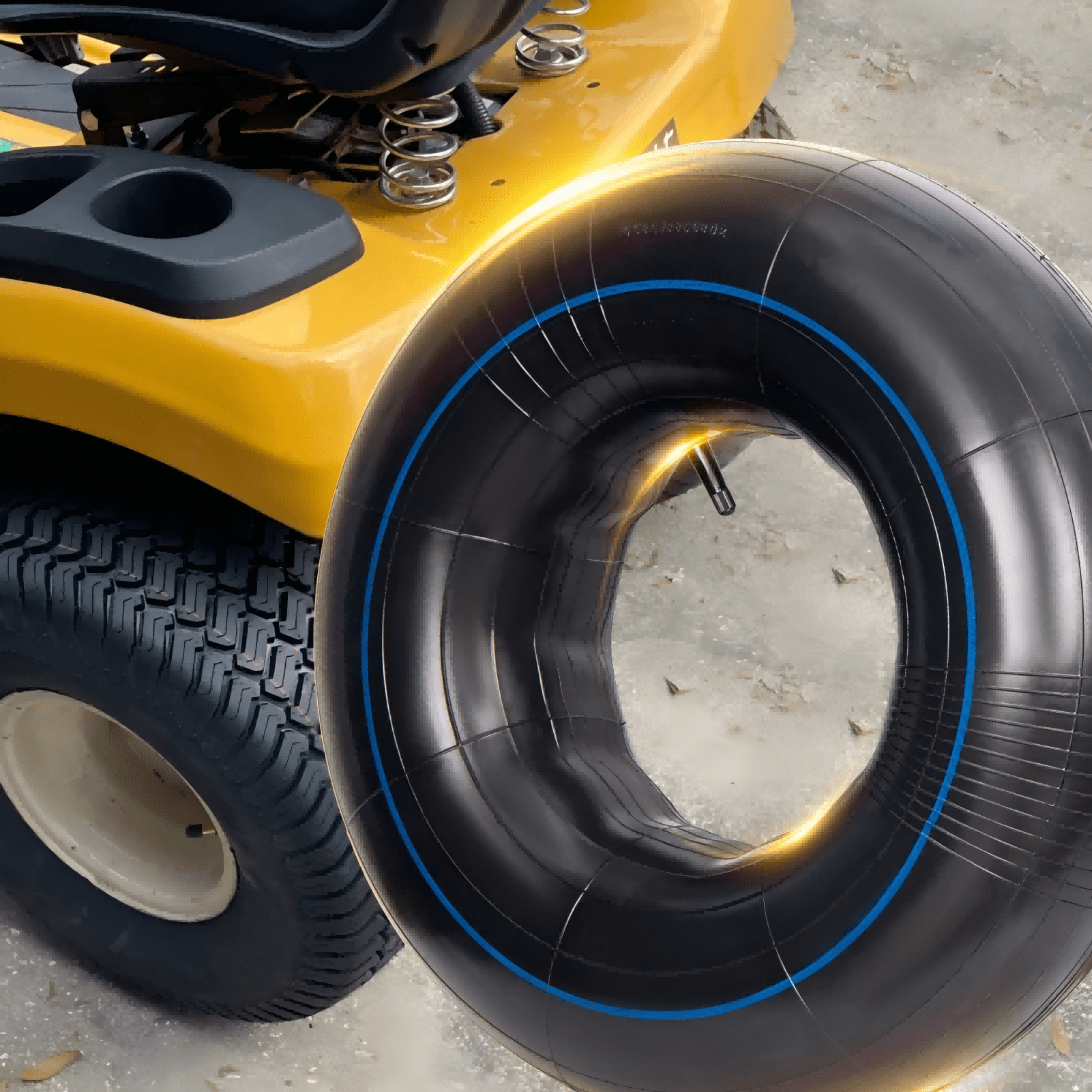 Hi-Run 18X8.50/9.50-8 Butyl Inner Tube TR6 for Lawn Mower & Garden Tractor Tires