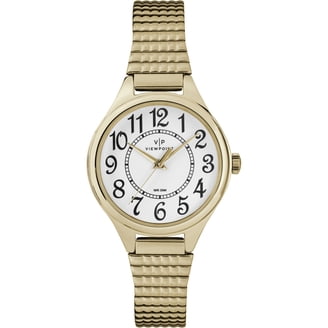 Disney Gold and White Polka Dot Women\'s Watch Disney Women main image 3