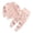 Pink, variant on Yammkia Kids Clothes Girls Pajama Set Soft LongSleeve Top & Pants Sleepwear PJS Cute Kids Crewneck Loungewear Pink Size,3-6 Months