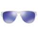 thumbnail image 2 of Oakley Silver R OO9342-02 - Matte Clear/Violet Iridium by Oakley for Men - 57-17-140 mm Sunglasses Oakley Oakley, 2 of 4