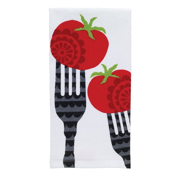 Paño de cocina T-Fal Textiles con estampado de tazas de café, 100% algodón
