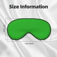 thumbnail image 5 of Xecao Green for Soft Fluffy Sleeping Blindfold, Nap eye cover tailored for the utmost comfort for girls, women, kids, and adults., 5 of 7