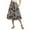 05 Square Black, variant on Gleelist Womens Midi Skirts with Pockets A-Line Casual High Waist Elastic Western Flowy Skirts for Women S-XXL