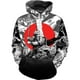 thumbnail image 4 of Sudadera con capucha de samurái japonés con estampado 3D para hombre, sudadera con estampado moderno y personalidad, camisetas de manga larga estilo Harajuku, sudaderas holgadas, 4 of 4