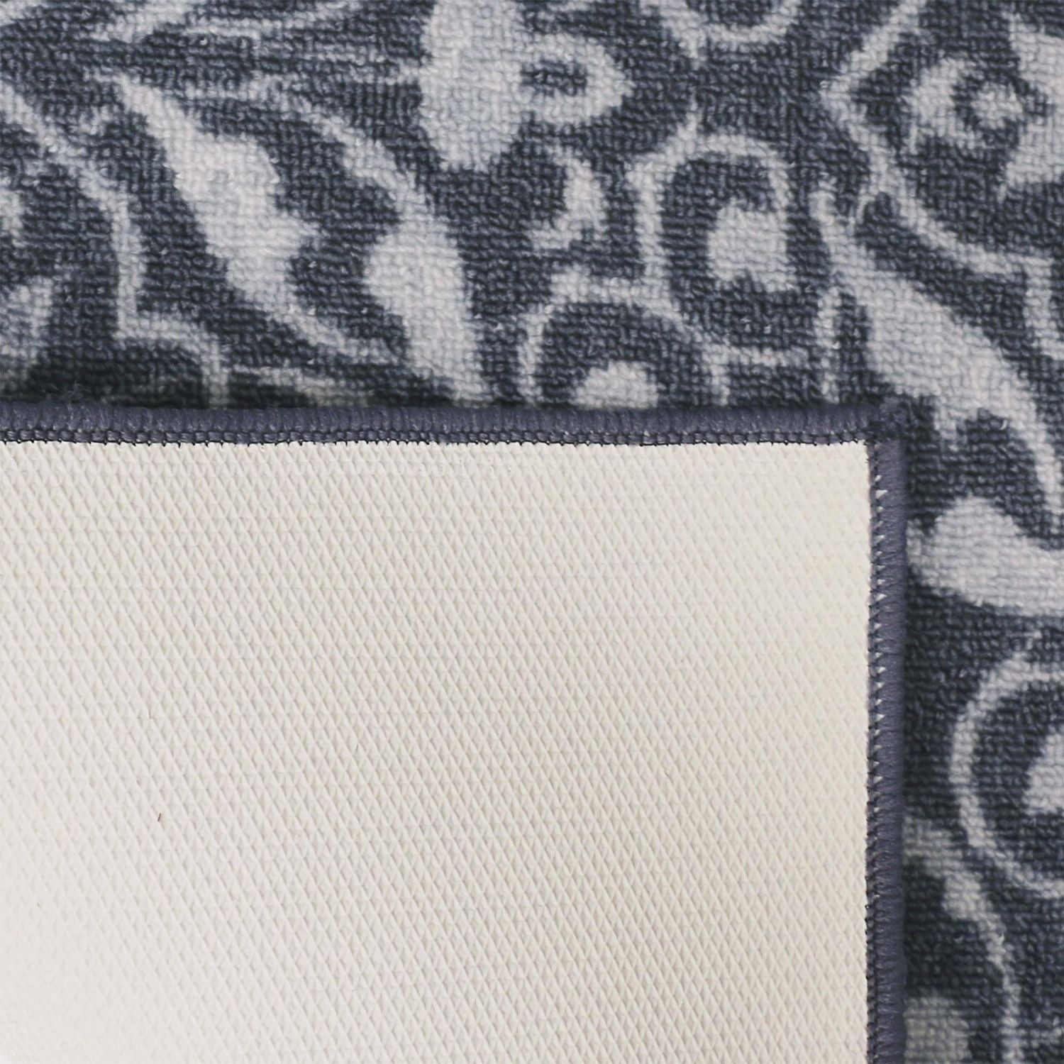 2'x5' Bethley Denim Printed Floor Mat, 2x5 Door Mat