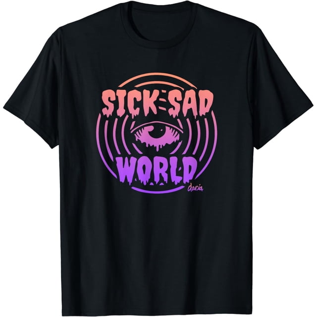 Daria - Mundo Sick Sad - Camiseta degradado