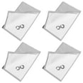 thumbnail image 4 of FUYGRCJ 4 Pcs Silver Polishing Cloth Large Jewelry Cleaning Cloths Double Sided Jewelry Polishing Cleaner Cloth Microfiber Silver Cleaning Cloth for Necklaces Rings Bracelets Watch, 4 of 10
