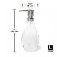 thumbnail image 3 of Bomba de jabón Umbra Droplet, acrílico transparente, 285 ml, 19 cm, 3 of 9