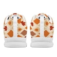 thumbnail image 7 of COEQINE Women Running Shoes White Sole Girls Sneakers Hiking Camping Air Mesh Casual Training Athletic Shoes Fall Autumn Fitness Footwear, Maple Leaf Plaid, 7 of 7