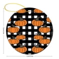 thumbnail image 4 of Christmas Ceramic Ornament Pumpkin Buffalo Plaid Keepsake Ceramic Ornament Happy Halloween Ornament for Christmas Tree Xmas Gift, 4 of 8