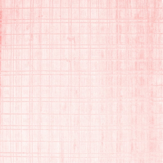 Ahgly Company Indoor Square Solid Red Modern Area Rugs, 3' Square