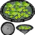 thumbnail image 3 of Floating Plant Barrier, Round Floating Flora Fish Barrier Floating Island Plant Protector Floating Flora Island for Pond Protects Your Floating Plants from Pond Fish, UV-Resistant Polyester Fish-Safe, 3 of 6