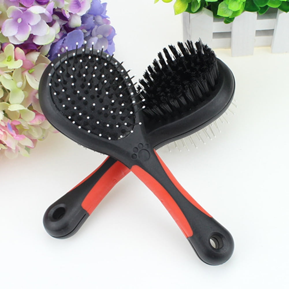 Culture Double-sided Long Short Hair Dog Cats Comb Puppy Pet Fur Grooming Shedding Brush