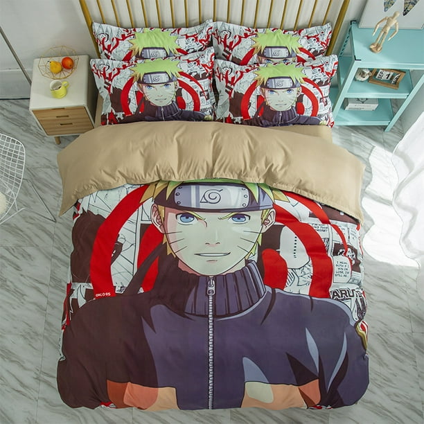 Cool Naruto Bedding Bed Set Twin Full Queen King Size Uzumaki Itachi