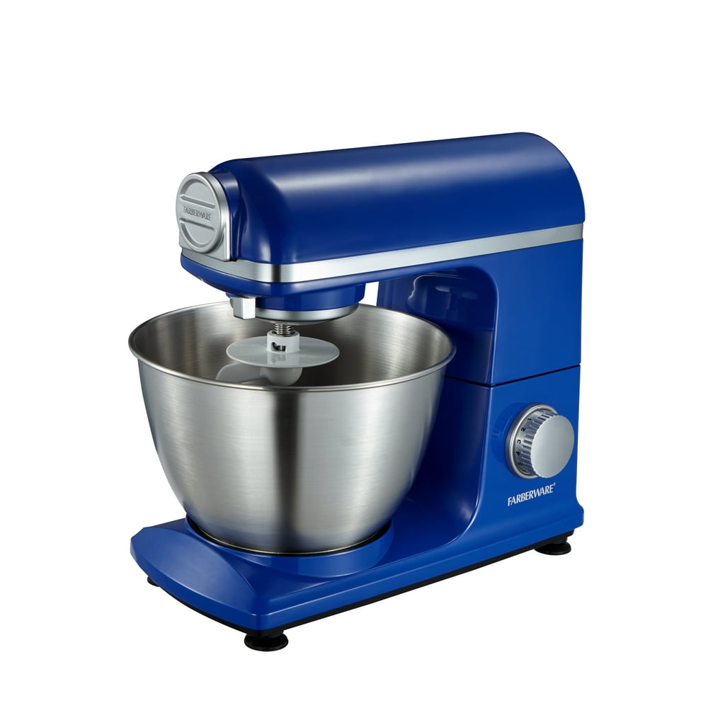 Farberware 4.7 Quart Blue Stand Mixer