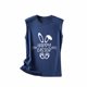 thumbnail image 1 of Tops de chaleco sueltos estampados vintage para mujeres y hombres Fridja  qr3029, 1 of 4