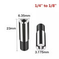 thumbnail image 1 of 1/2" 1/4" 1/8" Collet Adaptor Shank Reducer Bit CNC Spindle Router 4/6/8/10mm, 1 of 10