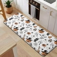 thumbnail image 5 of Halloween Spooky Icons Pattern Kitchen Rug Mat,Kitchen Runner Rugs Non Skid Washable,Decorative Kitchen Floor Mats for Kitchen,Sink,Laundry,17"x47.2", 5 of 7