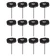 thumbnail image 1 of Unique Bargains 25 Pcs Roue Abrasive 1 Pouce 400 Grains 1/8 Pieds Tampons de Raclage, Noir, 1 of 5