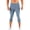 Light Blue, variant on Men's 3/4 Compression Pants Athletic Leggings Quick Dry Running Tights with Pocket Basketball Sports Gym Baselayer Yoga Capris Pants Light Blue