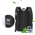 thumbnail image 6 of 20L Portable Picnic Drink Storage Keeping Fresh Thermal Food Bag Insulation Backpack Refrigerator Box Cooler Bag GREY 20L, 6 of 8