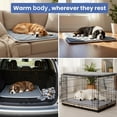 thumbnail image 2 of Thermal Reflection Pad for Dogs Cats Large Small, 5-Layer Self Warming Heat Reflective Pet Mat, Self-Warming No-Electric Heat Thermal Reflection Mat for Indoor/Outdoor (Blue, M:18.9×27.6in), 2 of 9