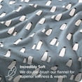 thumbnail image 3 of Bare Home Ensemble de Draps en Flanelle - 100 % Coton - Poche Profonde - Très Grand Simple, Pingouin, 3 Pcs, 3 of 5