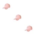 thumbnail image 4 of Guardoinrt Adjustable Belt Baseball Cap With Ring Decor Stay Fashionable And Comfortable Semi-ring Pink 3Set, 4 of 6