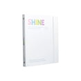 thumbnail image 2 of A4 Ring Binder Cover, 3 Ring Loose Leaf Notebook Shell for Document Storage, Plastic Folder with Elastic Bands and Pen Clip, Portable Binder for School Office and Meeting, 2 of 6