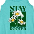 thumbnail image 2 of Instant Message - Daisies Stay Rooted - Toddler & Youth Girls A-line Dress, 2 of 5
