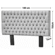 thumbnail image 5 of Cabecera El Bazar Store Capitonada Soho Beige matrimonial Moderna, 5 of 5