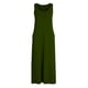 thumbnail image 3 of Vestido de Cuello de Tripulación para las Mujeres Moda Casual Color Sólido sin Mangas Bolsillo Longitud de Tobillo Vestido de Verano Largo para las Mujeres, 3 of 6