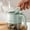 Green, variant on Glass Spice Jars,Spice Containers With Spoons, 400ml Spice Bottles, Mini Seasoning Storage Jars With Flapper Caps For Salt, Sugar, Peppers, Chili In Kitchen