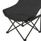 thumbnail image 5 of Silla plegable para acampar Colamx con bolsa de almacenamiento y bolsillo resistente Negro, 5 of 8