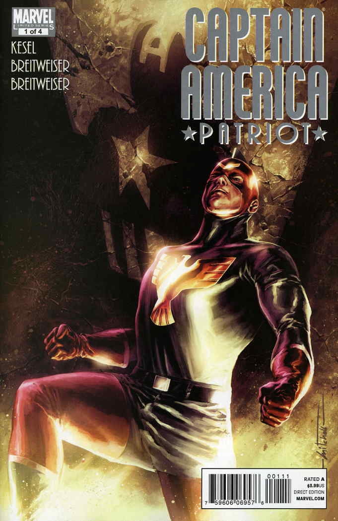 Cover of Captain America: Patriot #1