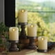 thumbnail image 2 of Velas LED parpadeantes sin llama que funcionan con pilas Luminara Ivory, paquete de 4, 2 of 7