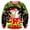 Black, variant on Mens Xmas Sweatshirts Festive Long Sleeve Soft Crewneck Pullover Sweatshirt Funny Graphic Xmas Gift Winter Casual Men's Sweatshirt Blue L