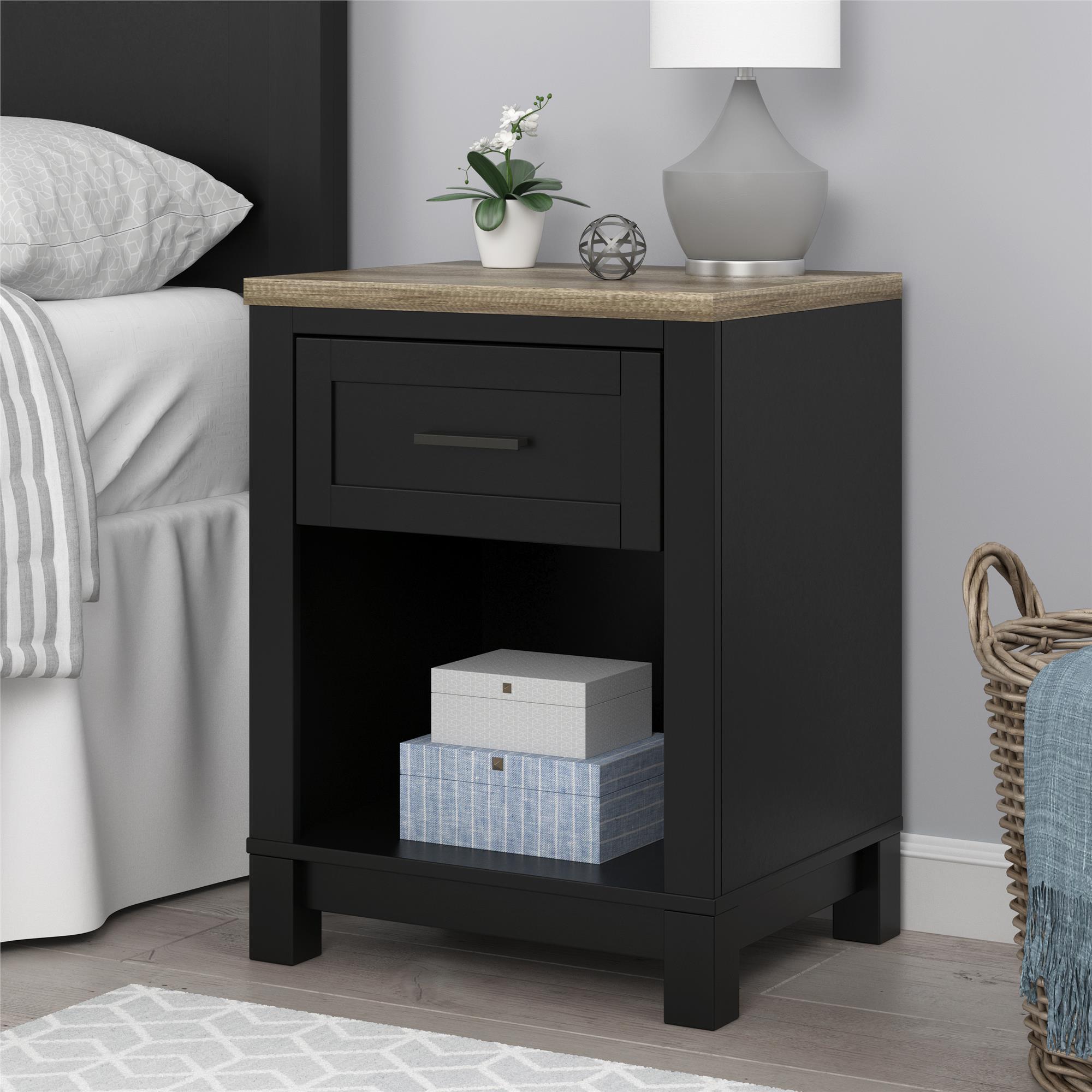 Generic Ameriwood Home Carver Nightstand Multiple Colors Walmart Com Walmart Com