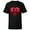 Black, variant on Donald and Daisy Duck Valentine's Day Heart - Short Sleeve T-Shirt for Kids - Customized-Royal